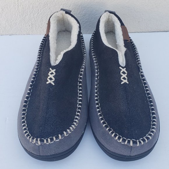 Everfoam Other - Ultra cushy suede moccasin house slippers